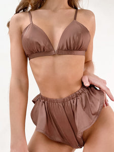 Flirty Ruffles Lingerie Set