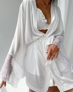 Sensual Lace Robe Set