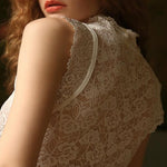 Load image into Gallery viewer, Floral  Tight Lace Sheer Bodysuit
