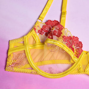 Sensual Lace Floral Exotic Sets